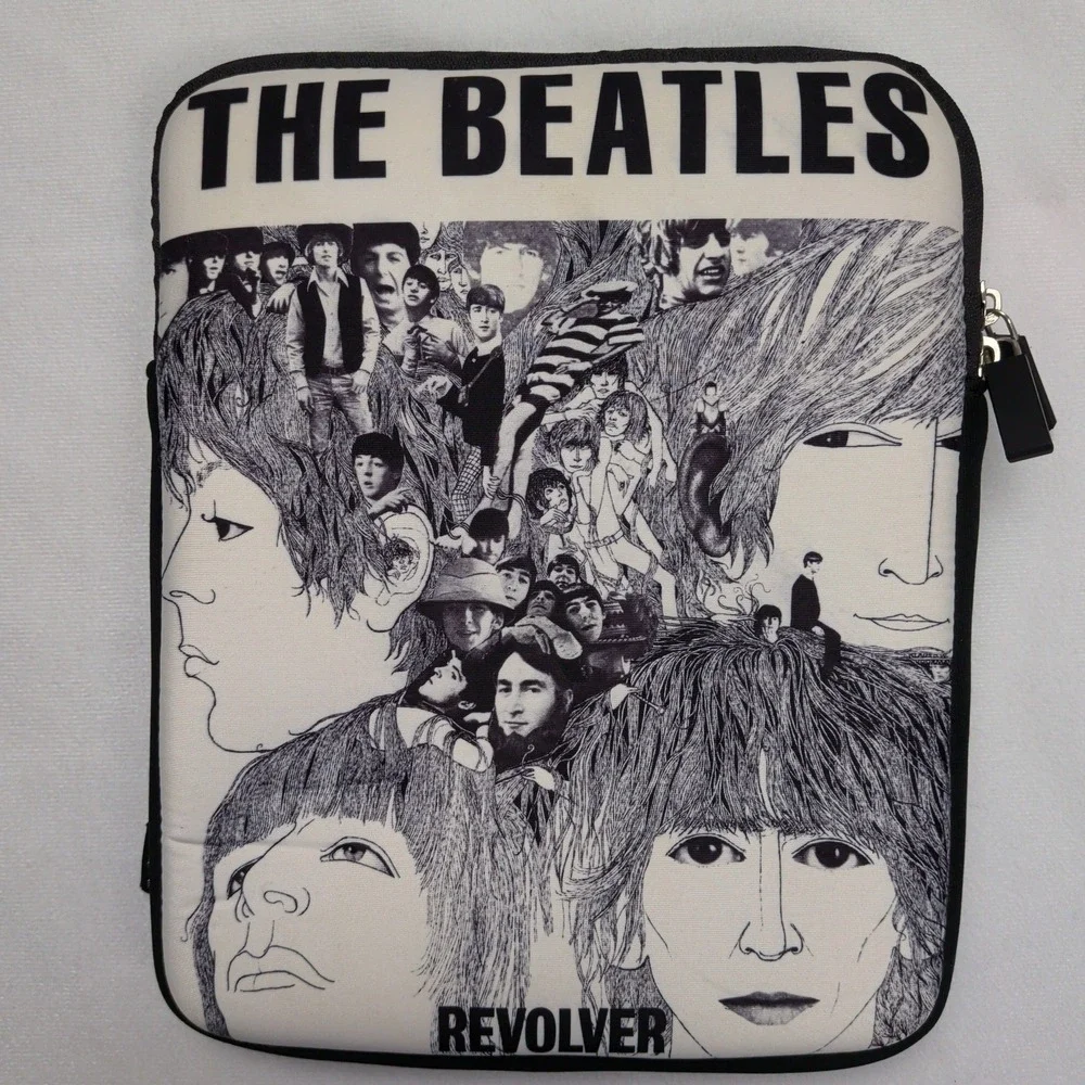 Loungefly The Beatles Revolver Album Art Tablet Sleeve Case Retro Pop Art